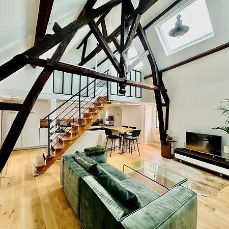 Loft Prestige - Climatisation - Hypercentre Apartamento